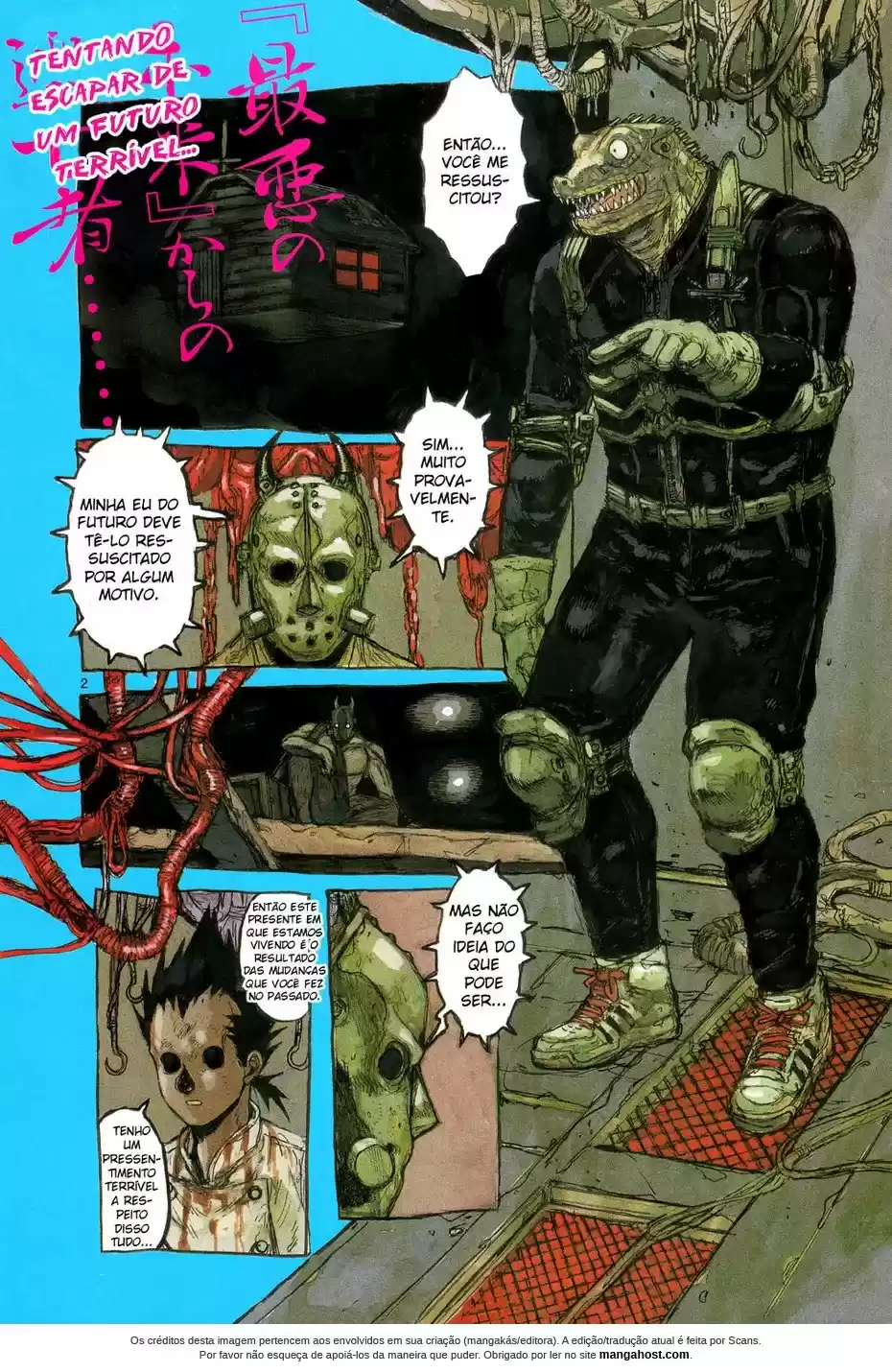 Read Dorohedoro pt_br Manga Online