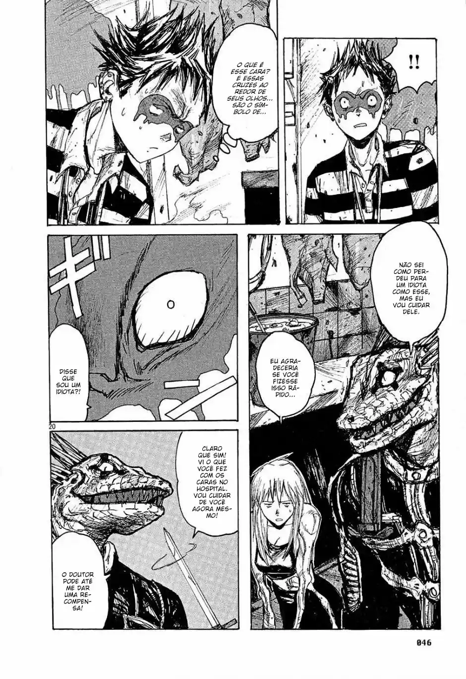 Read Dorohedoro pt_br Manga Online