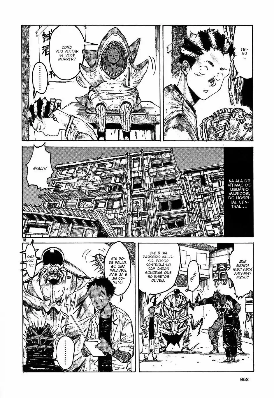 Read Dorohedoro pt_br Manga Online