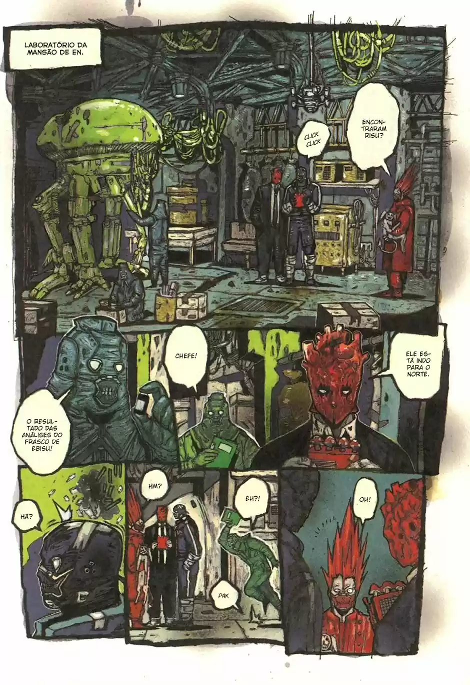 Read Dorohedoro pt_br Manga Online