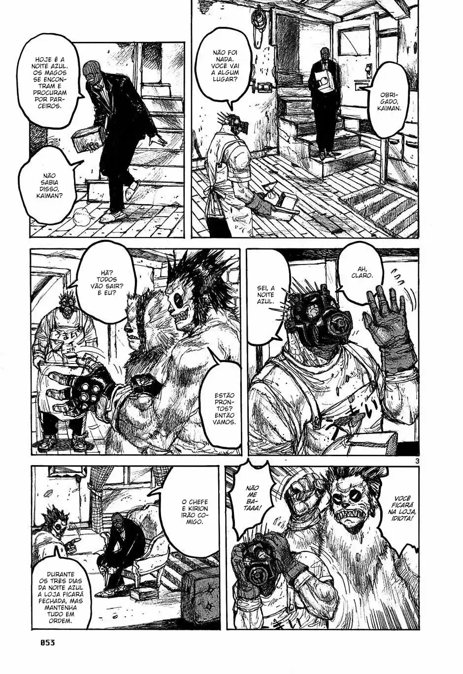 Read Dorohedoro pt_br Manga Online