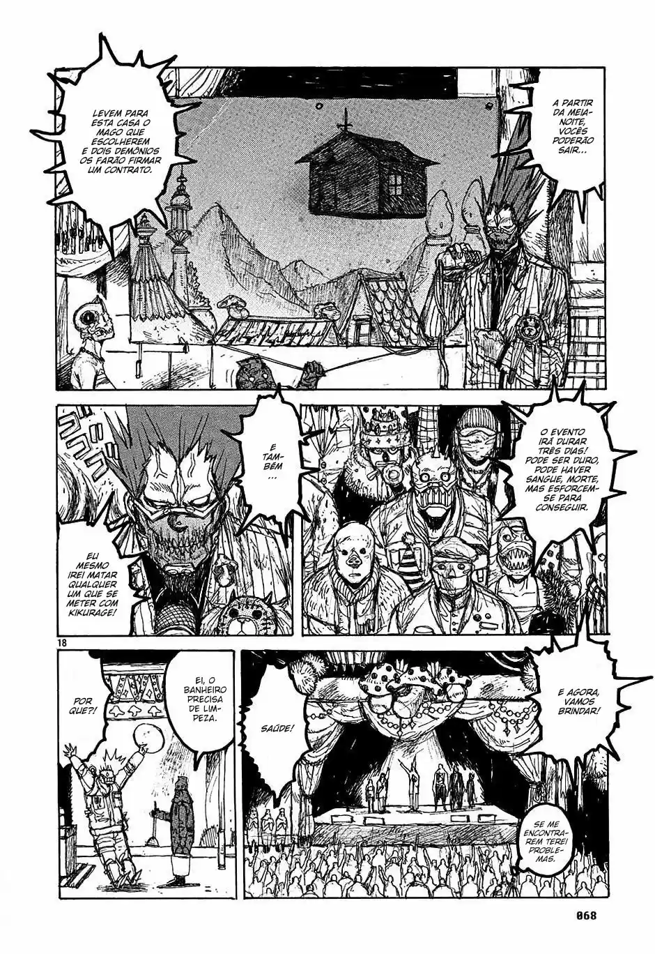 Read Dorohedoro pt_br Manga Online