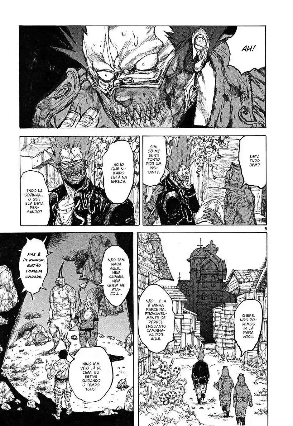 Read Dorohedoro pt_br Manga Online