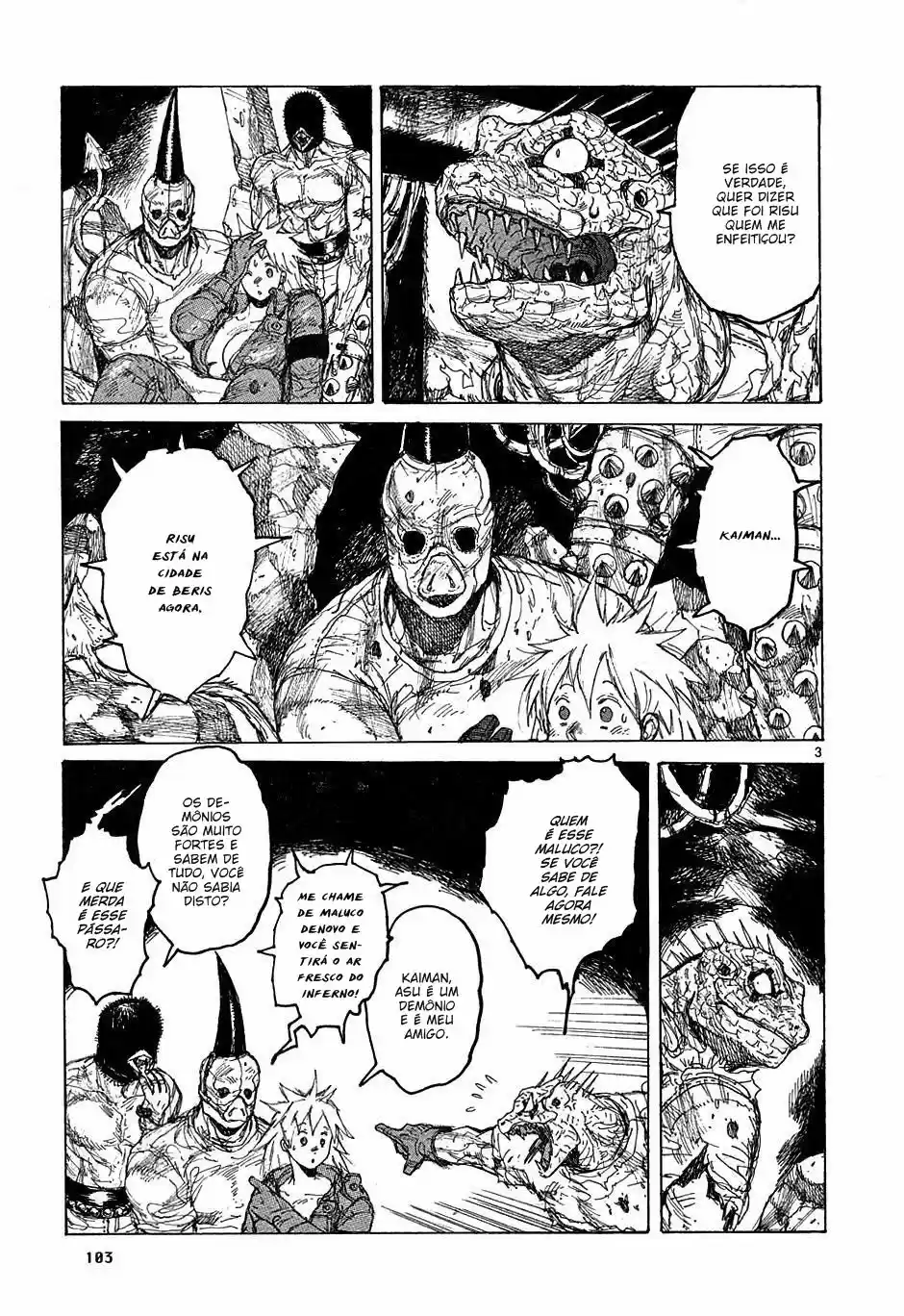 Read Dorohedoro pt_br Manga Online