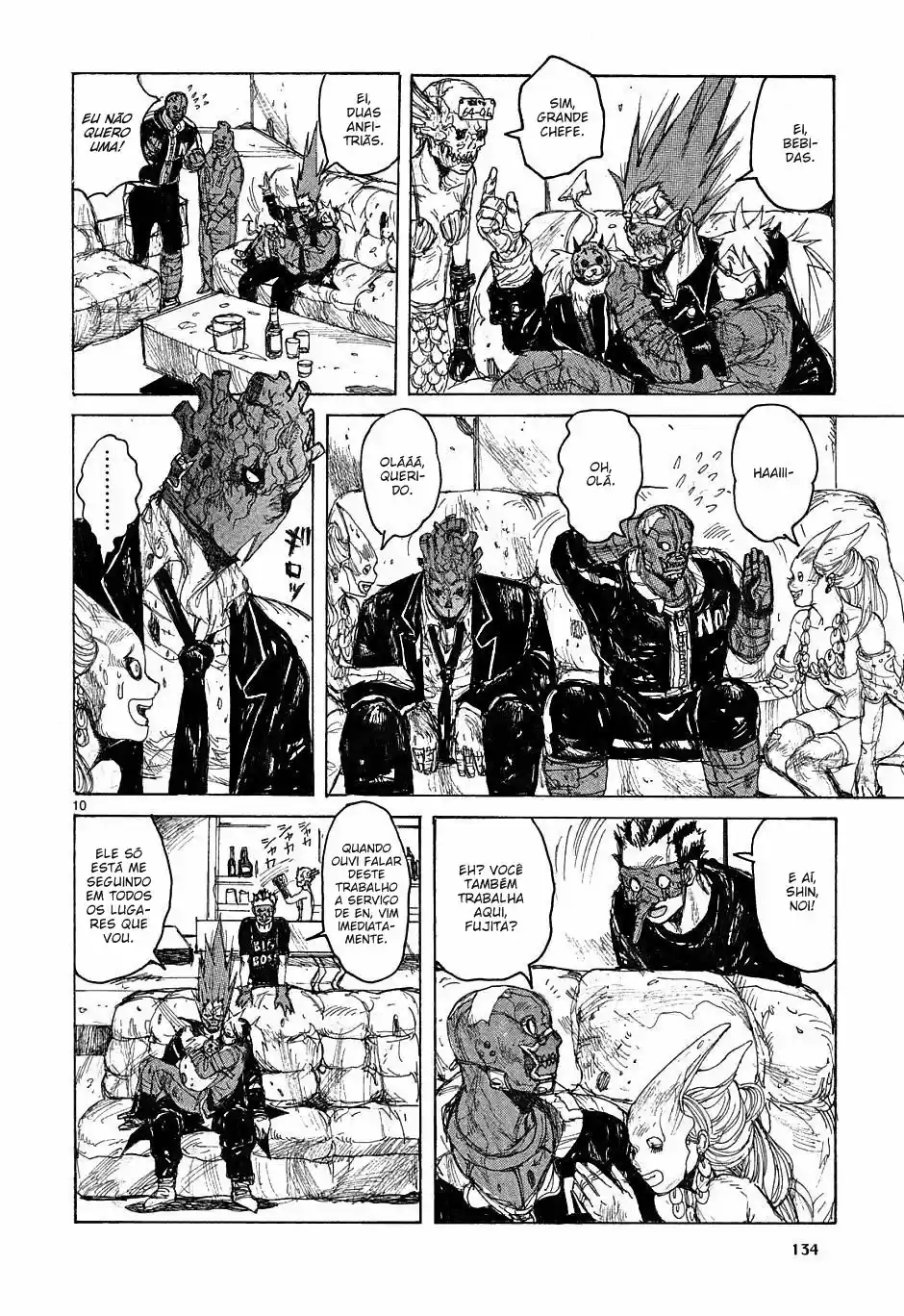 Read Dorohedoro pt_br Manga Online