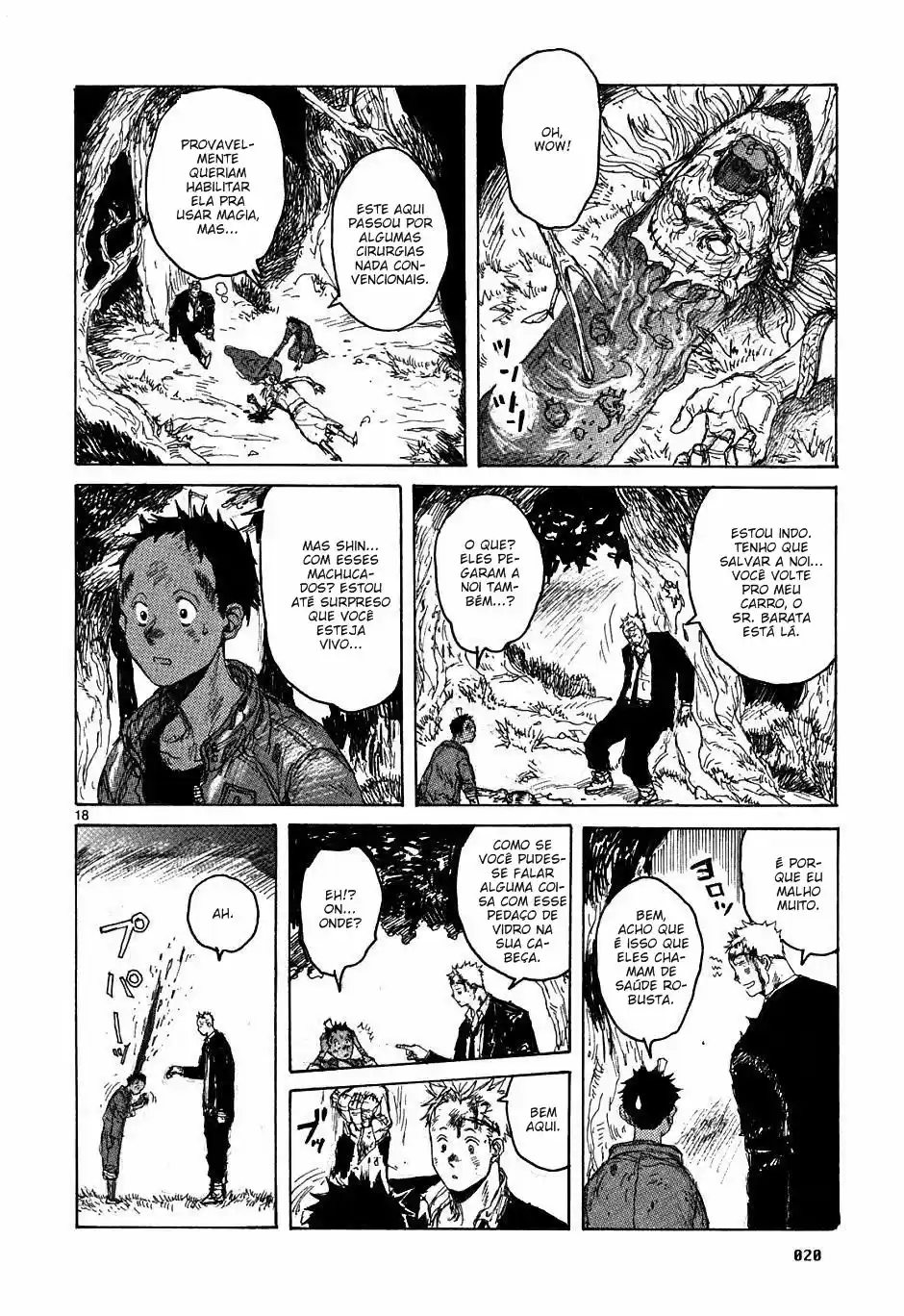 Read Dorohedoro pt_br Manga Online