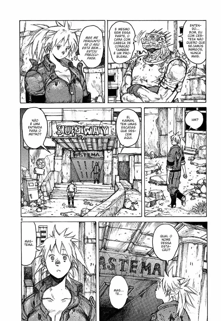 Read Dorohedoro pt_br Manga Online
