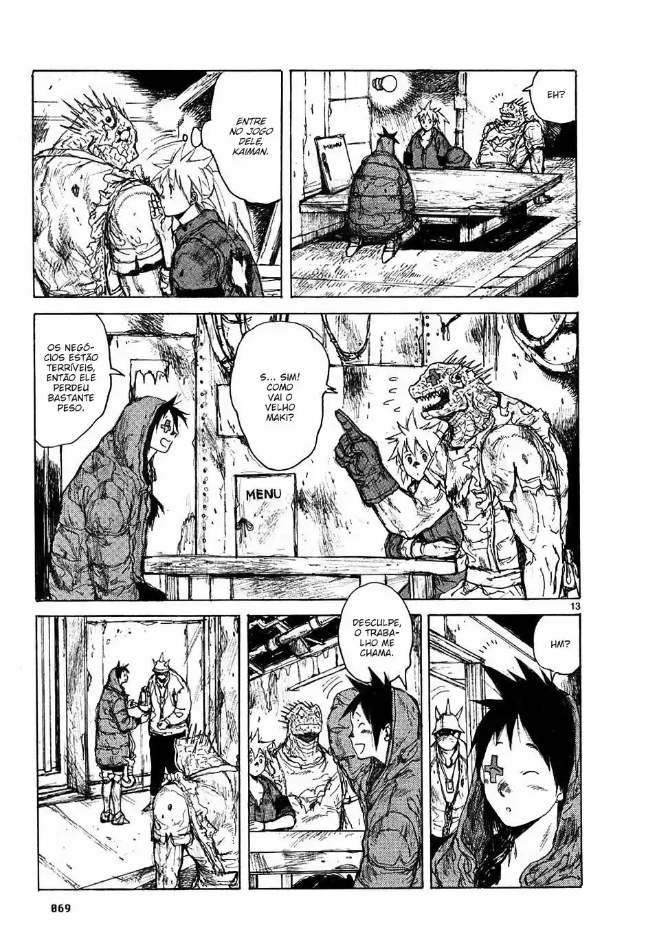 Read Dorohedoro pt_br Manga Online