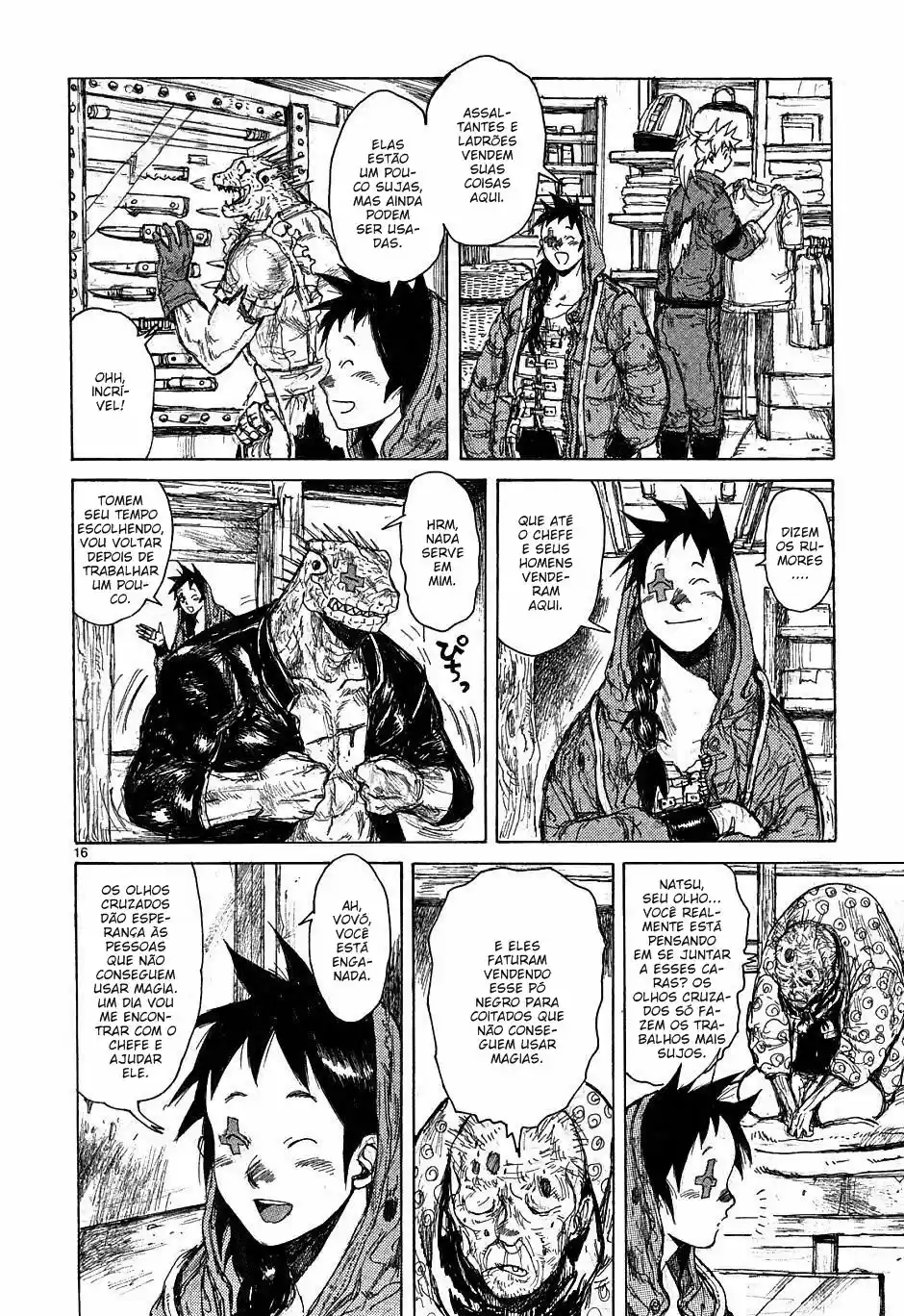 Read Dorohedoro pt_br Manga Online