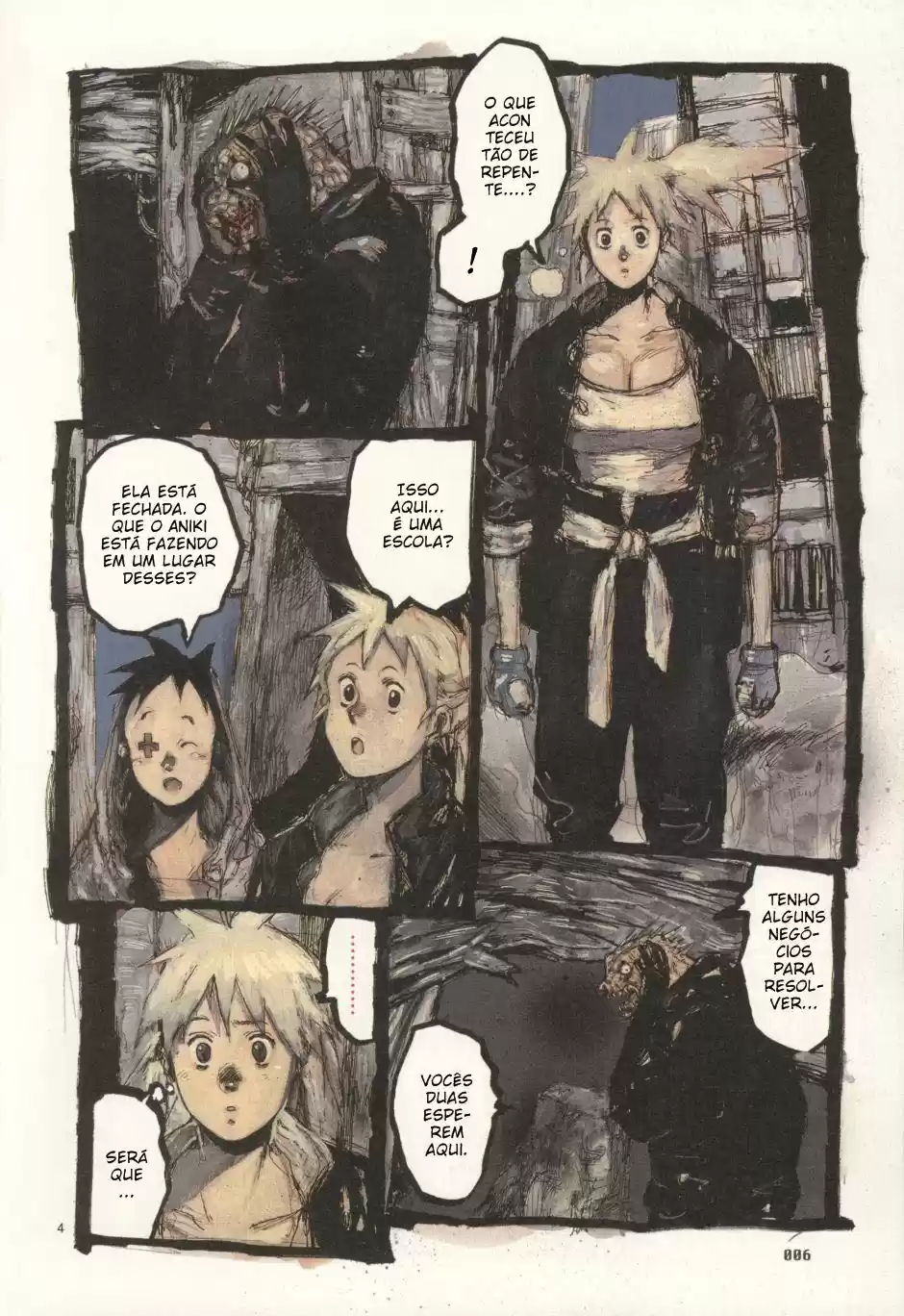 Read Dorohedoro pt_br Manga Online