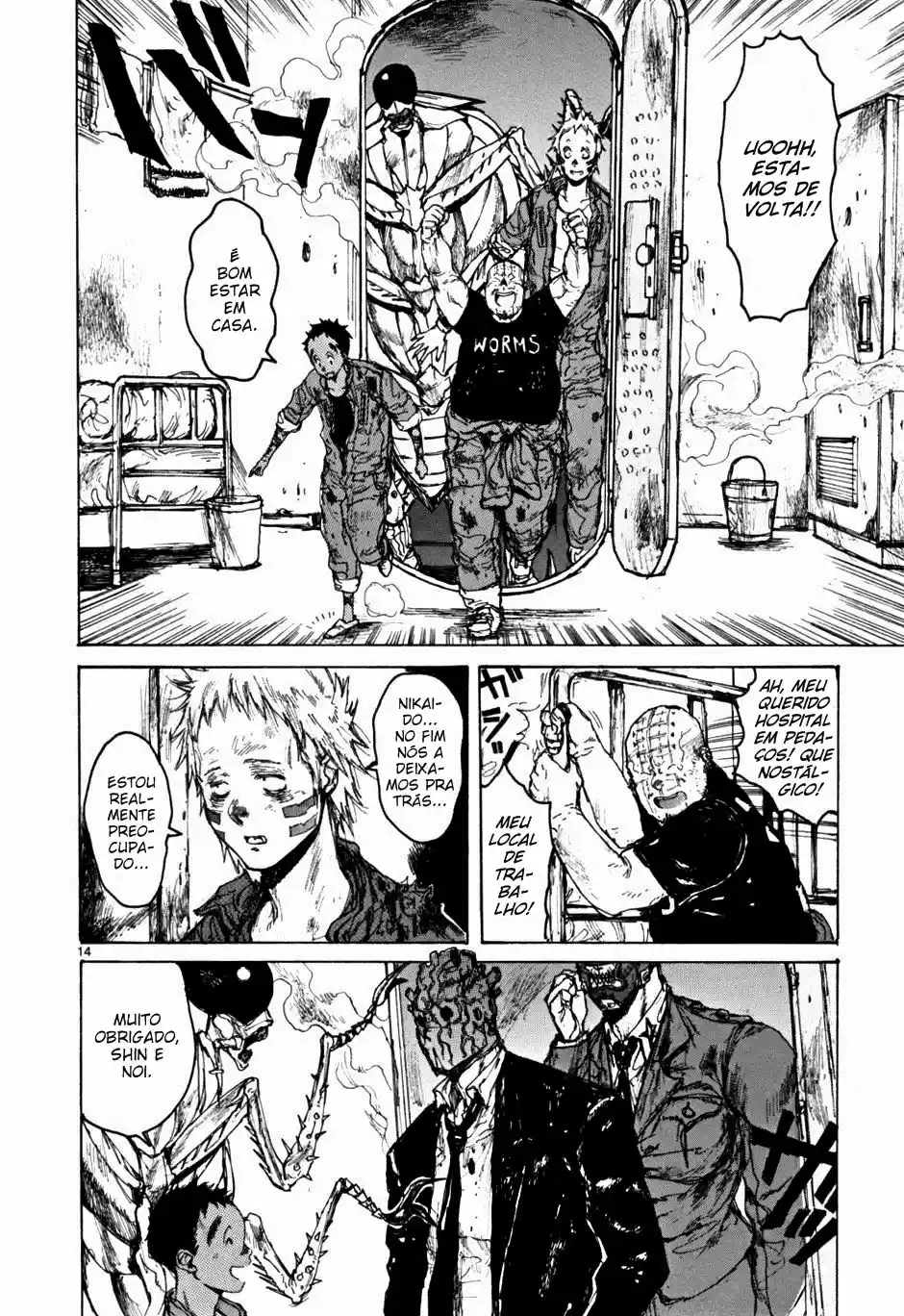 Read Dorohedoro pt_br Manga Online