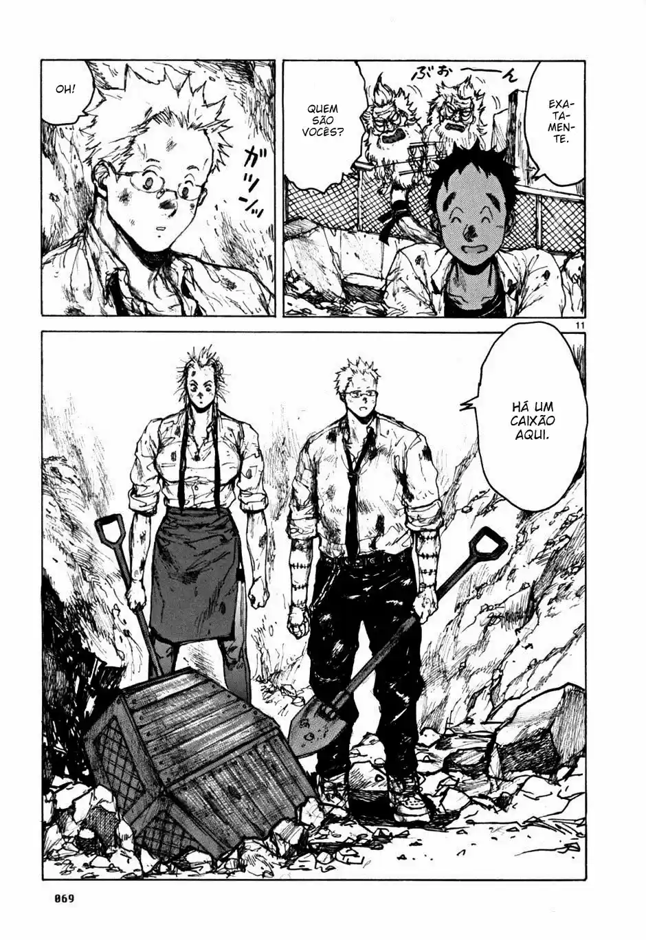 Read Dorohedoro pt_br Manga Online