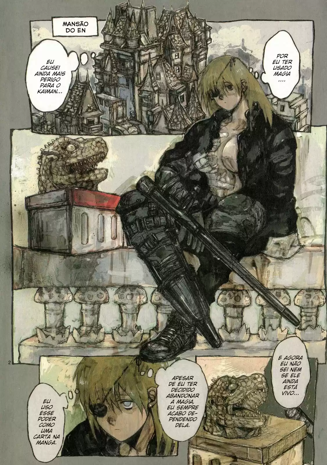 Read Dorohedoro pt_br Manga Online