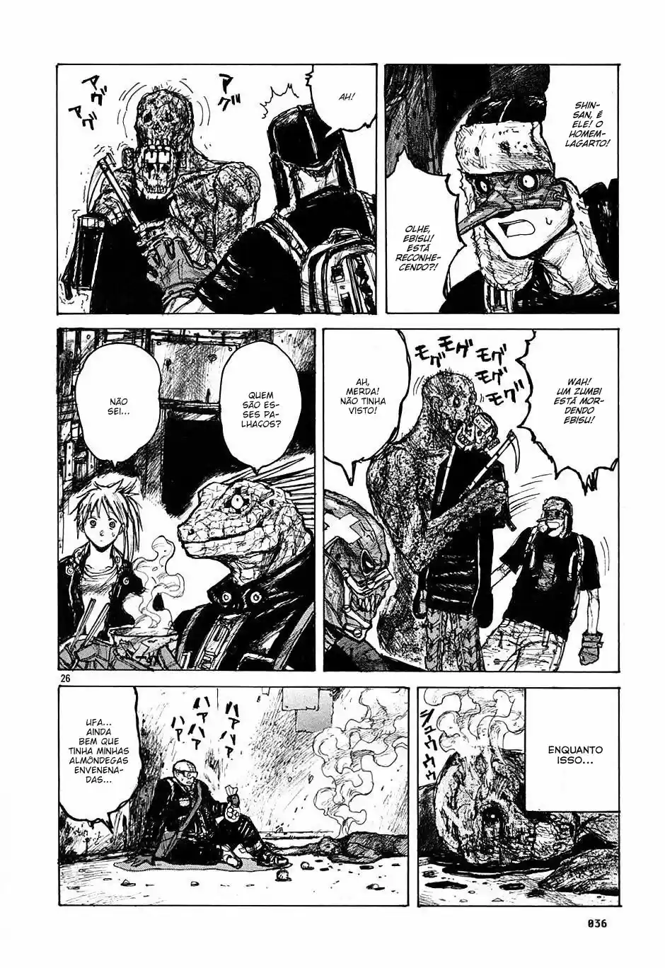 Read Dorohedoro pt_br Manga Online