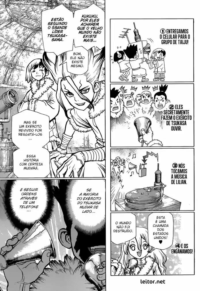 Read Dr. Stone pt_BR Manga Online
