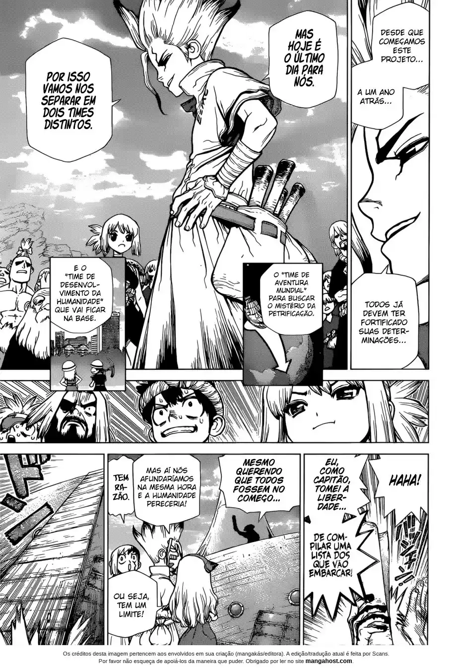 Read Dr. Stone pt_BR Manga Online