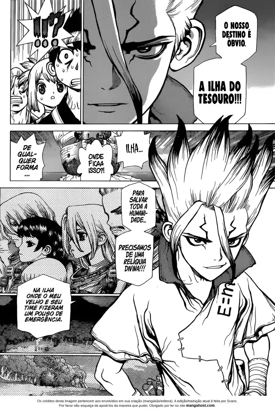 Read Dr. Stone pt_BR Manga Online