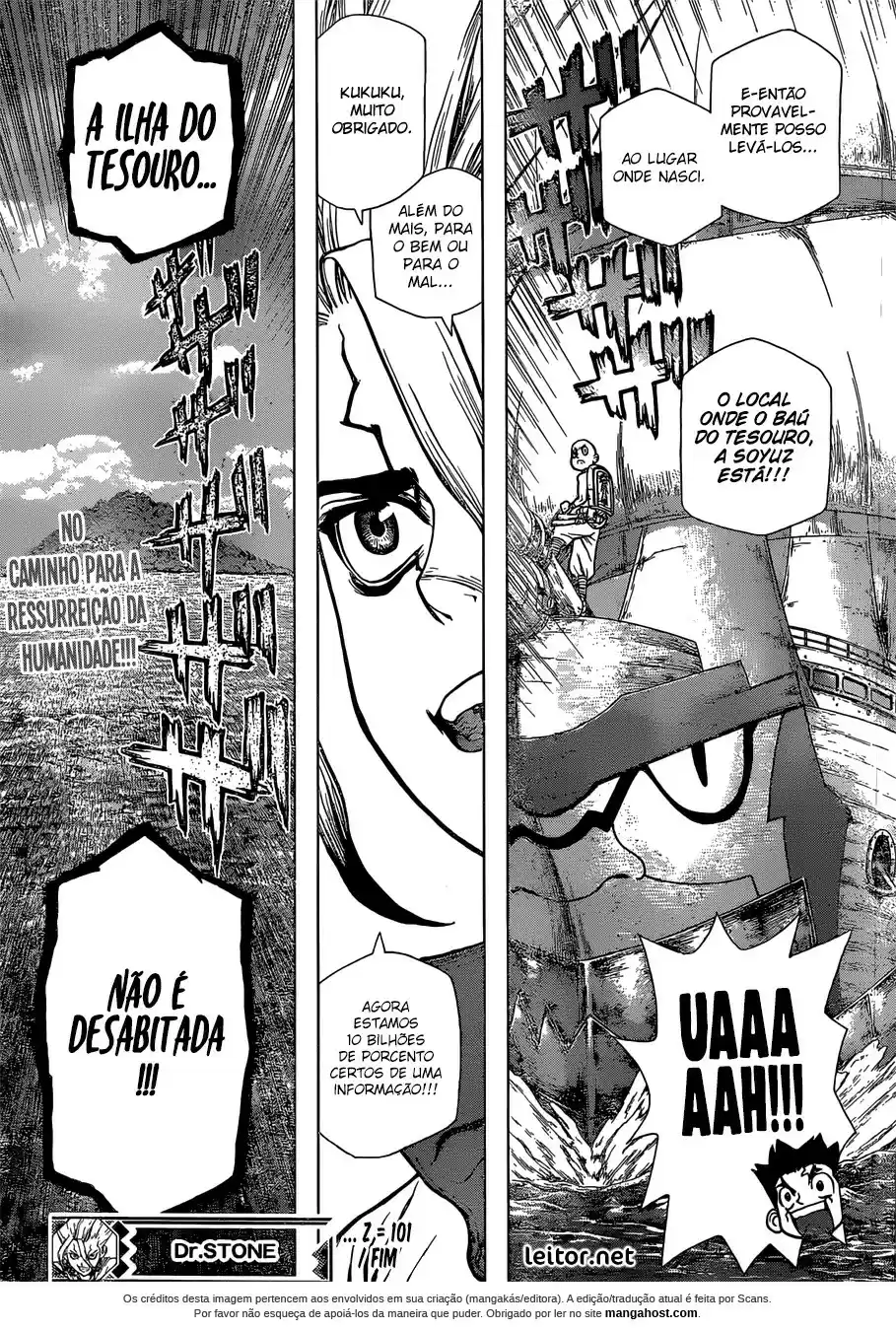 Read Dr. Stone pt_BR Manga Online