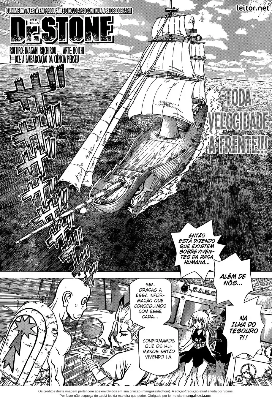 Read Dr. Stone pt_BR Manga Online