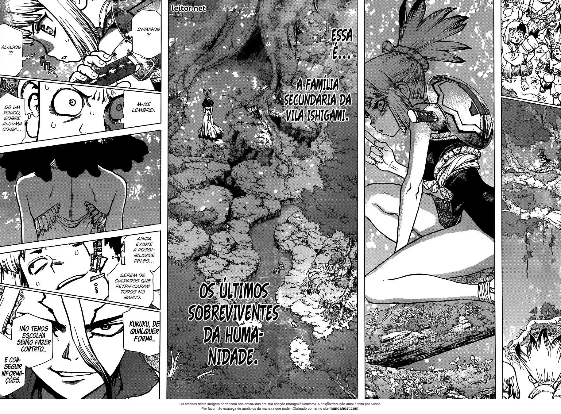 Read Dr. Stone pt_BR Manga Online