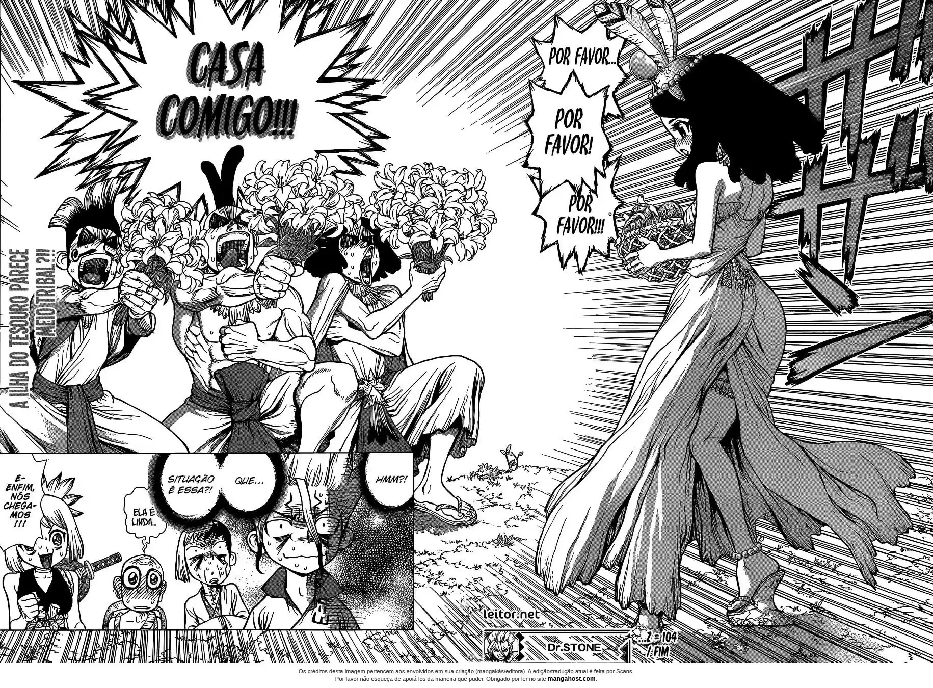 Read Dr. Stone pt_BR Manga Online