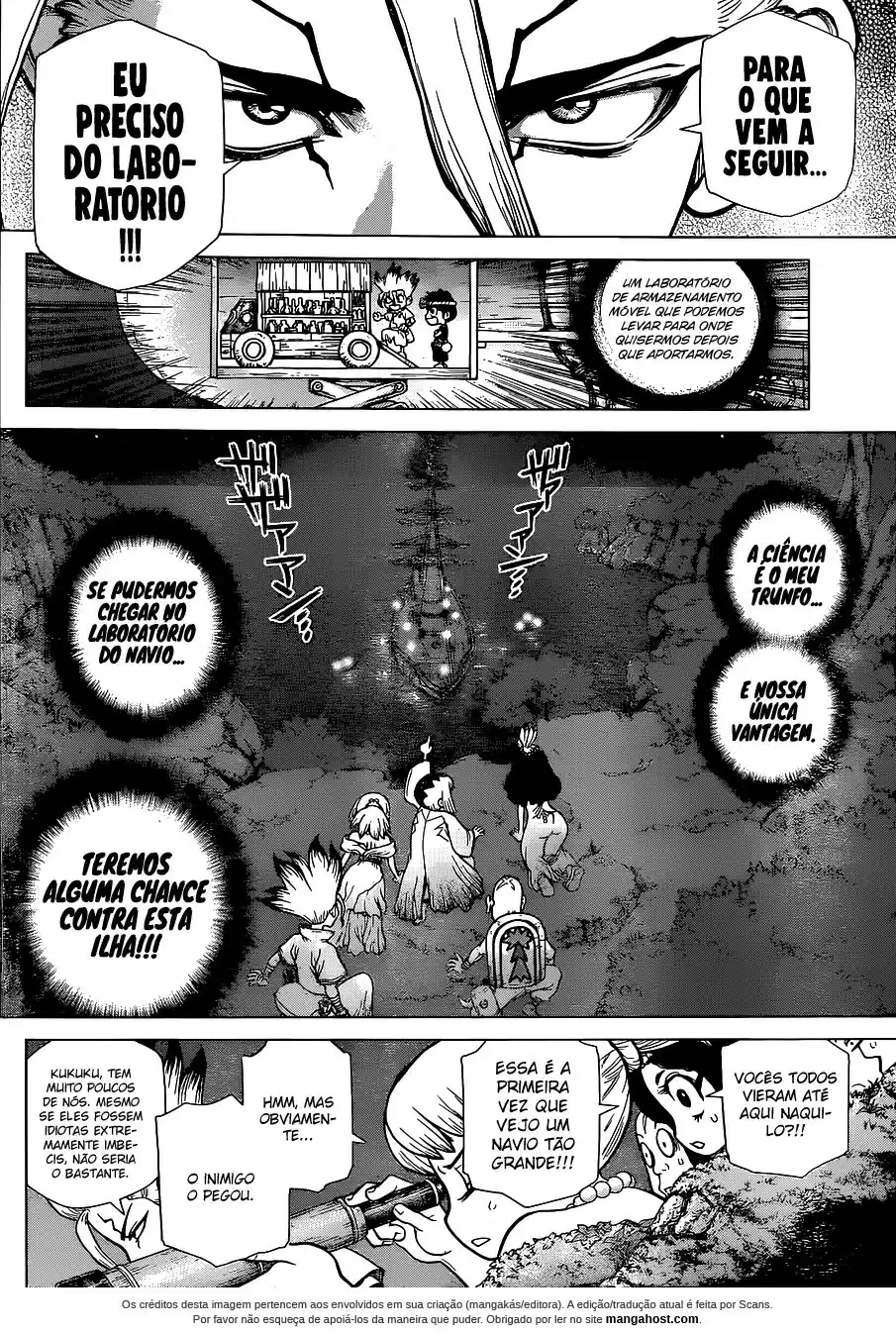 Read Dr. Stone pt_BR Manga Online