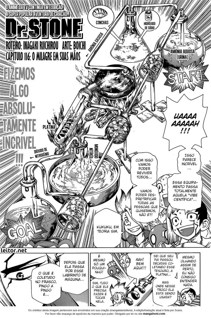 Read Dr. Stone pt_BR Manga Online