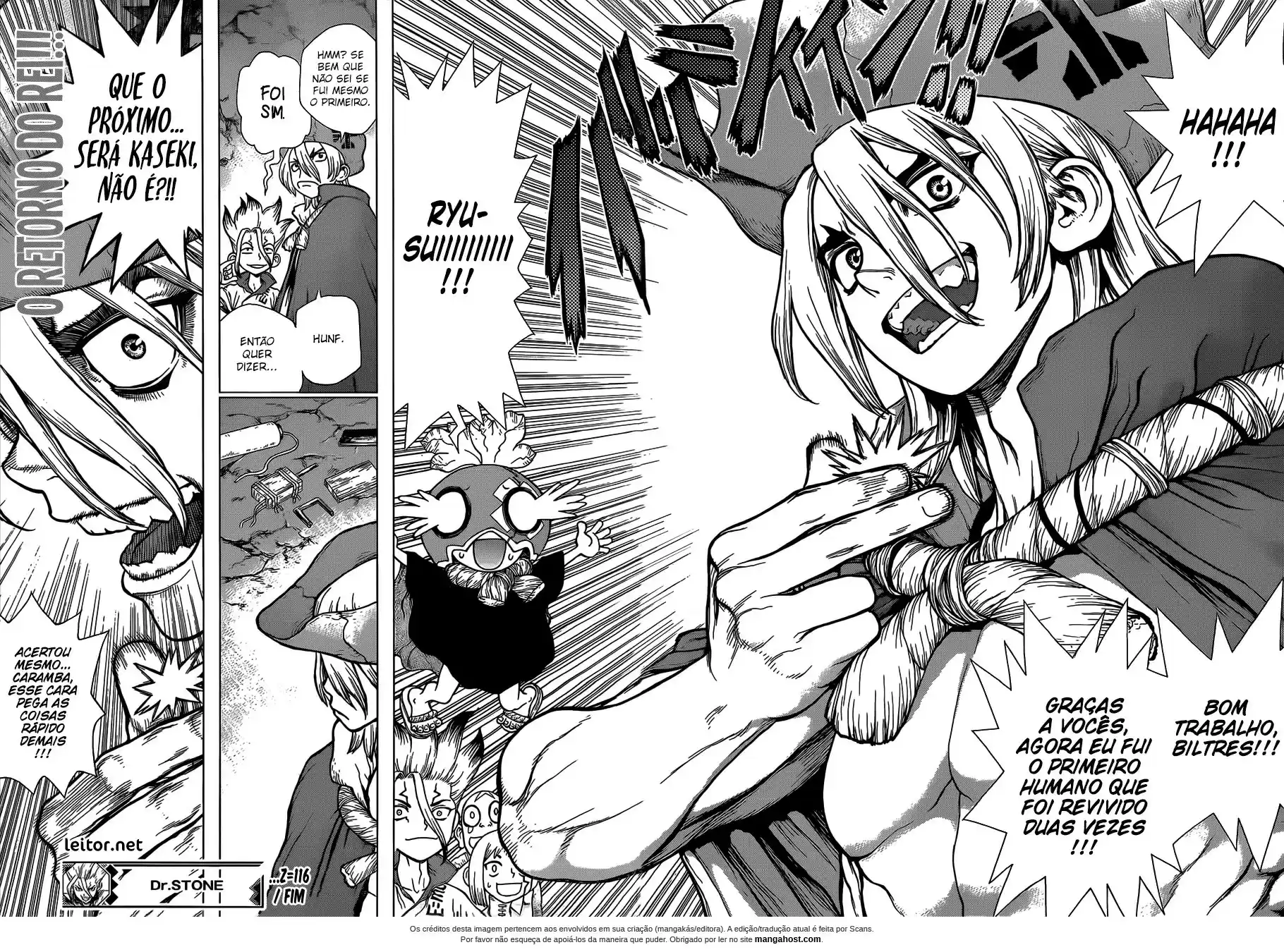 Read Dr. Stone pt_BR Manga Online