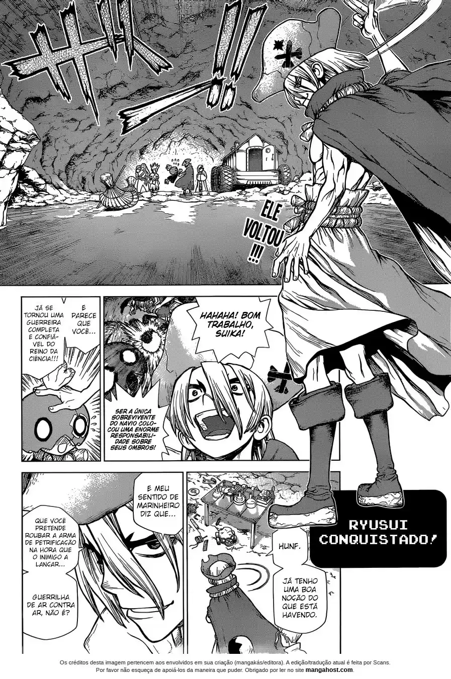 Read Dr. Stone pt_BR Manga Online