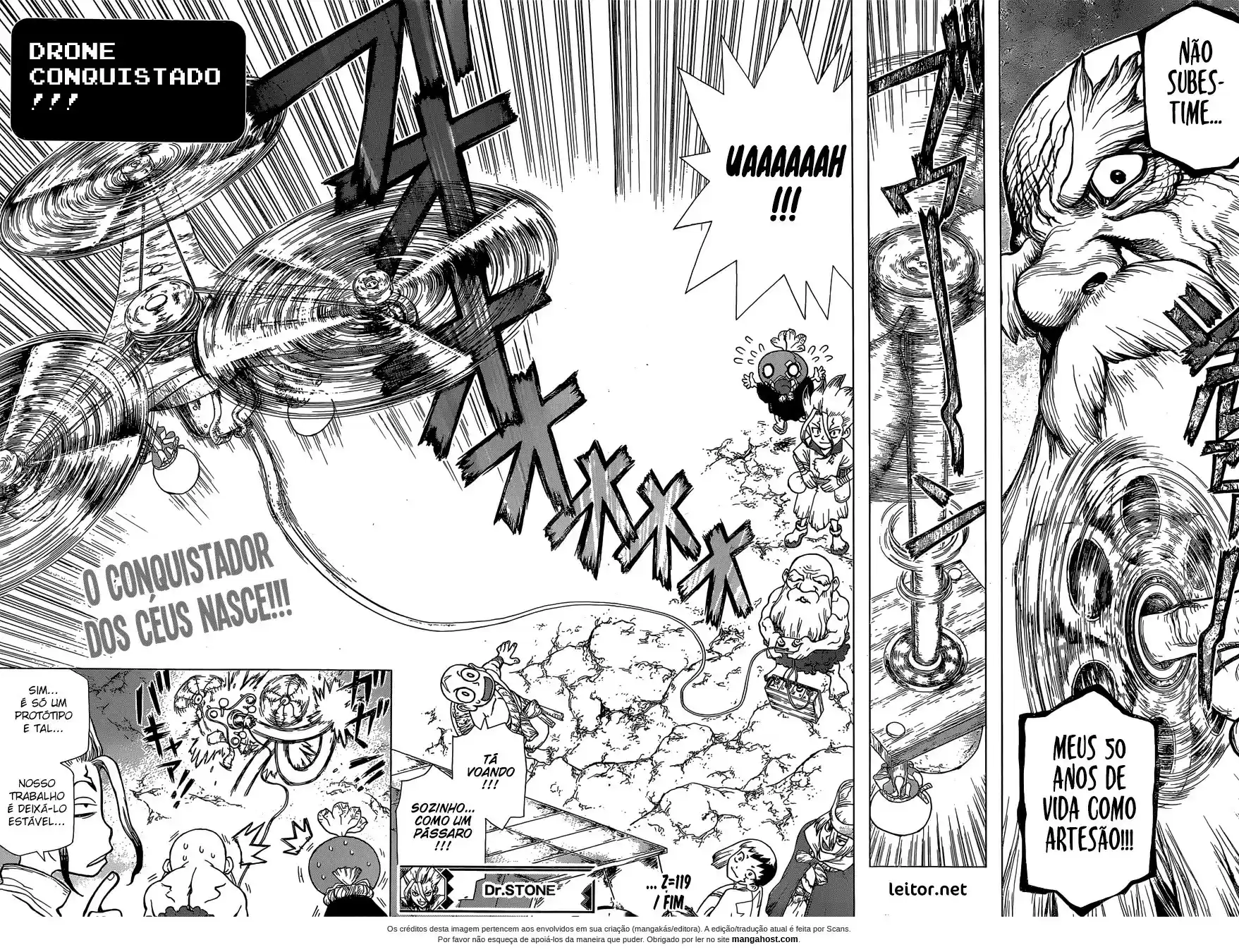 Read Dr. Stone pt_BR Manga Online