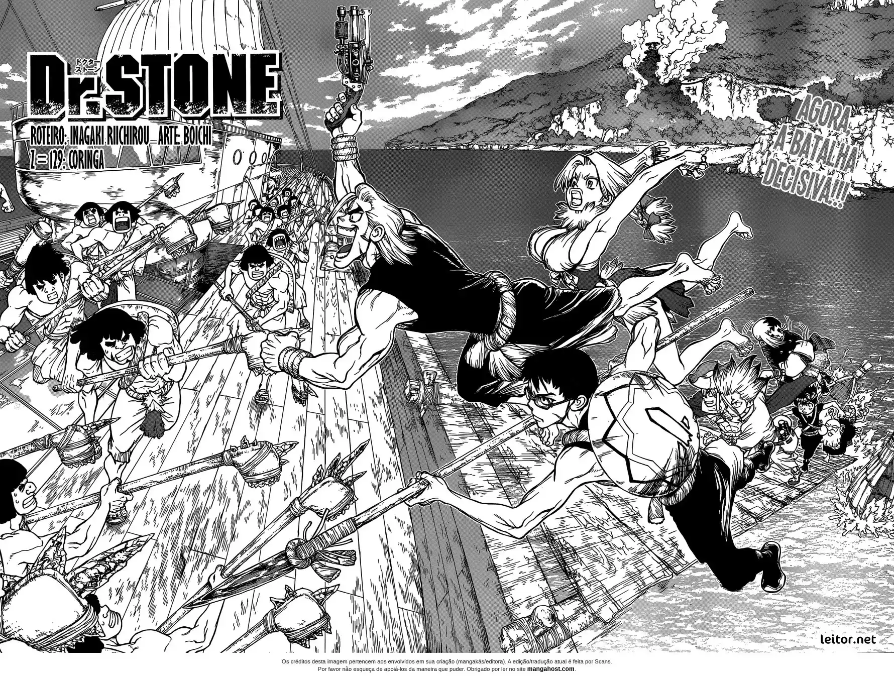 Read Dr. Stone pt_BR Manga Online