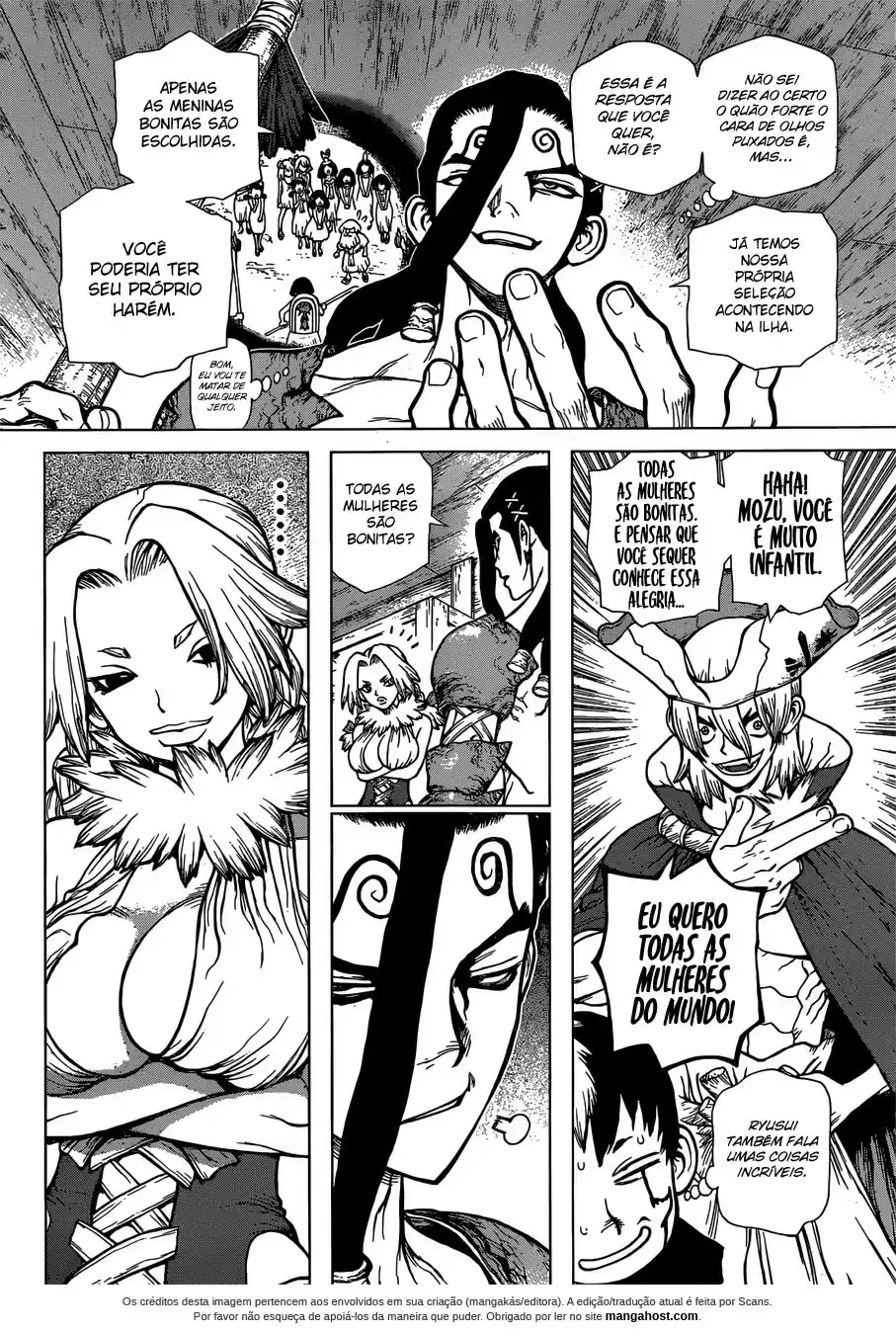 Read Dr. Stone pt_BR Manga Online