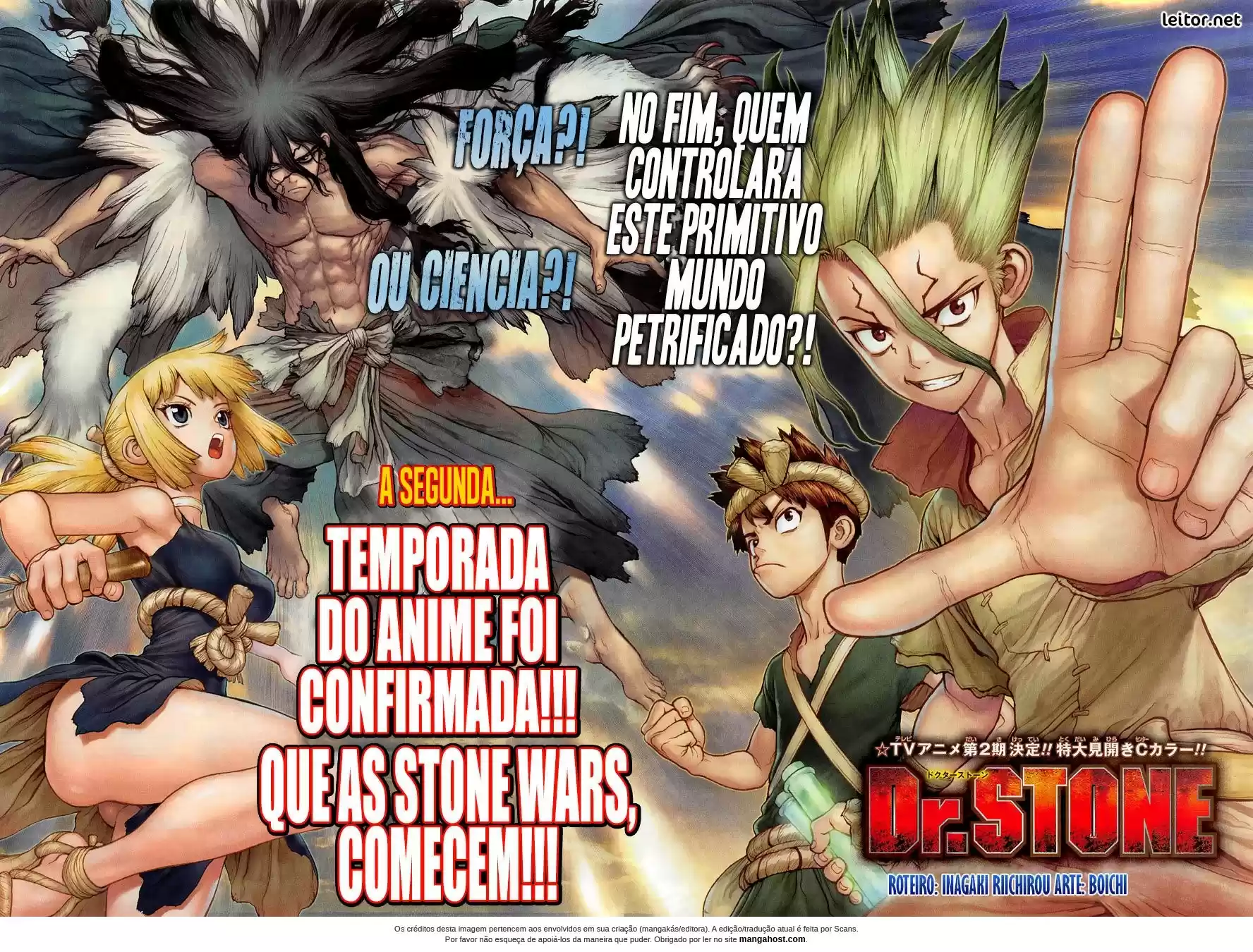 Read Dr. Stone pt_BR Manga Online