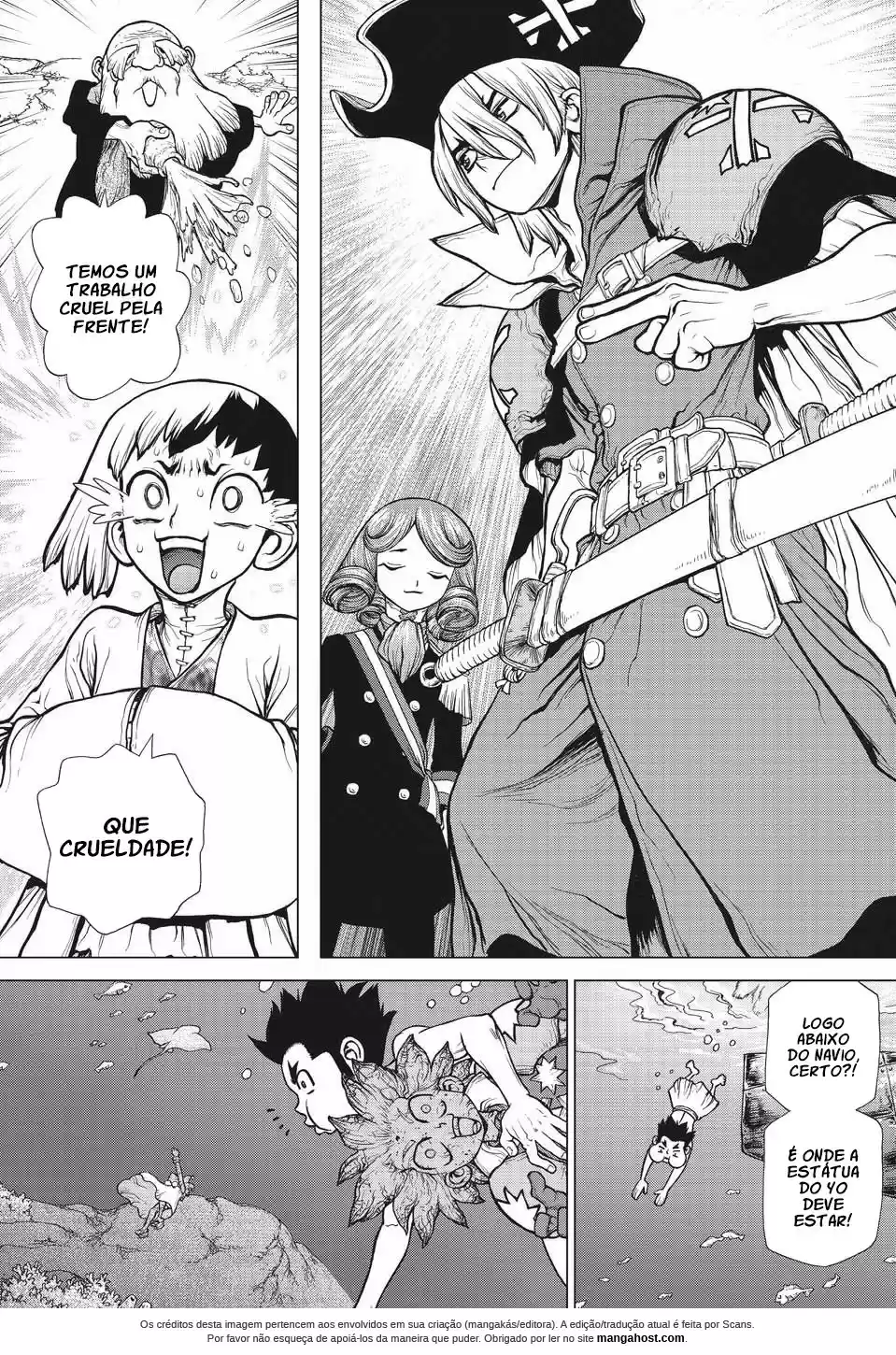 Read Dr. Stone pt_BR Manga Online
