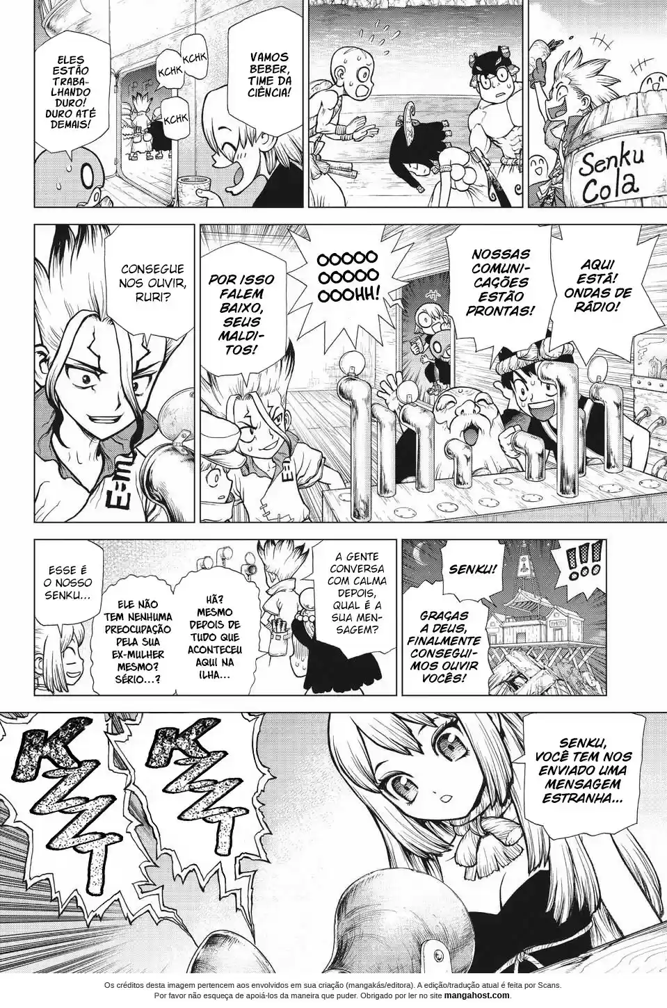 Read Dr. Stone pt_BR Manga Online
