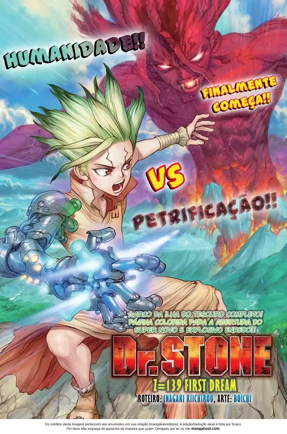 Read Dr. Stone pt_BR Manga Online