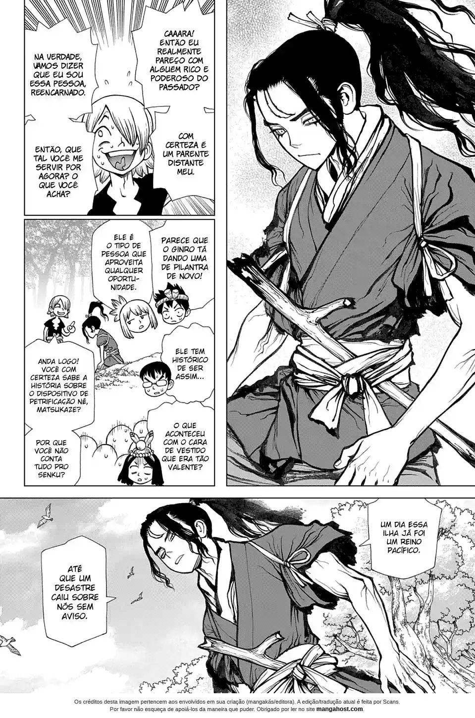 Read Dr. Stone pt_BR Manga Online