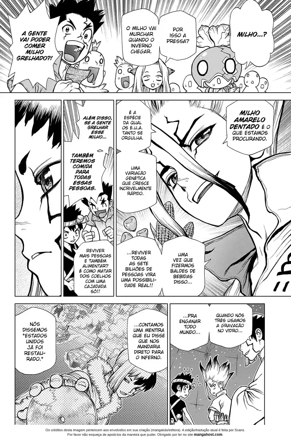 Read Dr. Stone pt_BR Manga Online