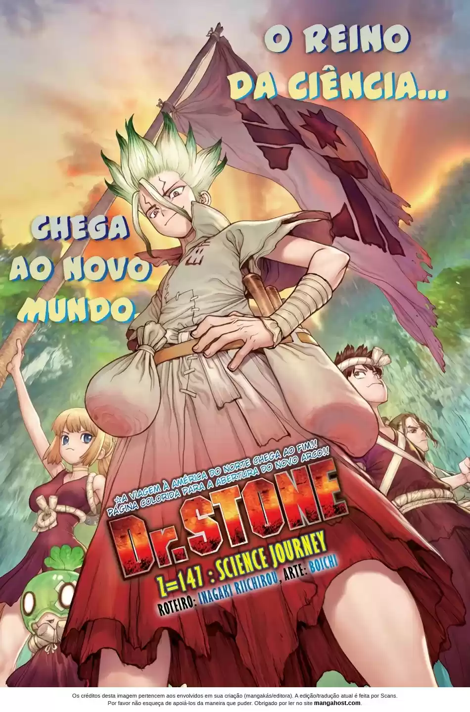 Read Dr. Stone pt_BR Manga Online