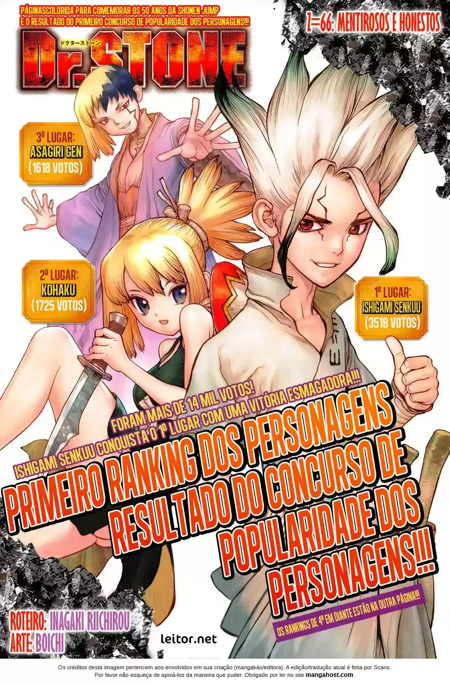 Read Dr. Stone pt_BR Manga Online