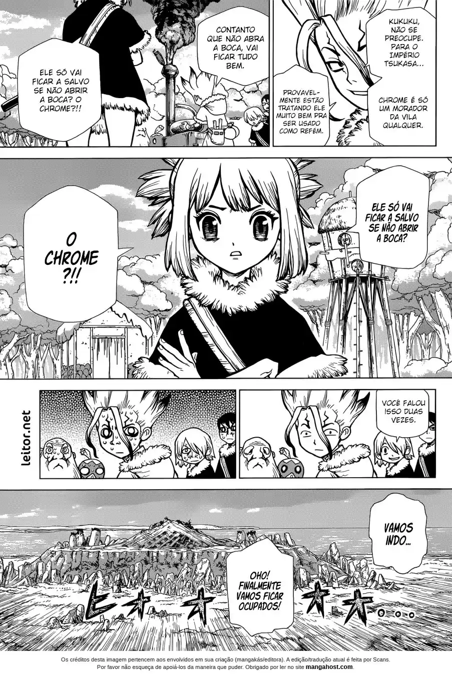 Read Dr. Stone pt_BR Manga Online
