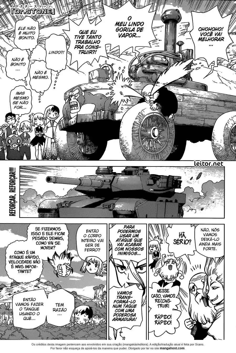 Read Dr. Stone pt_BR Manga Online