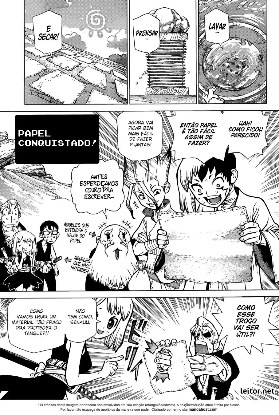 Read Dr. Stone pt_BR Manga Online