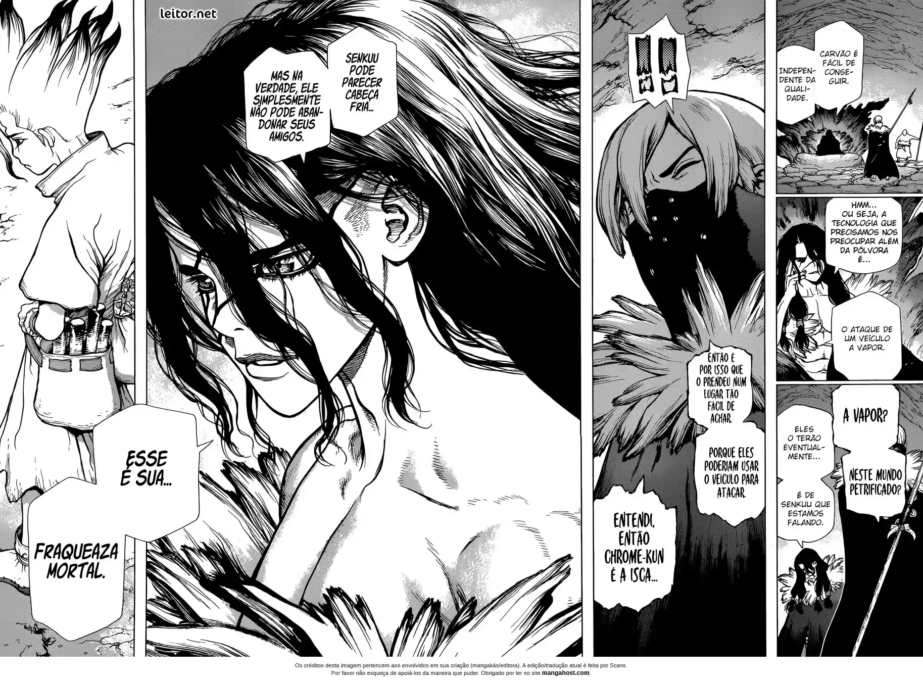 Read Dr. Stone pt_BR Manga Online