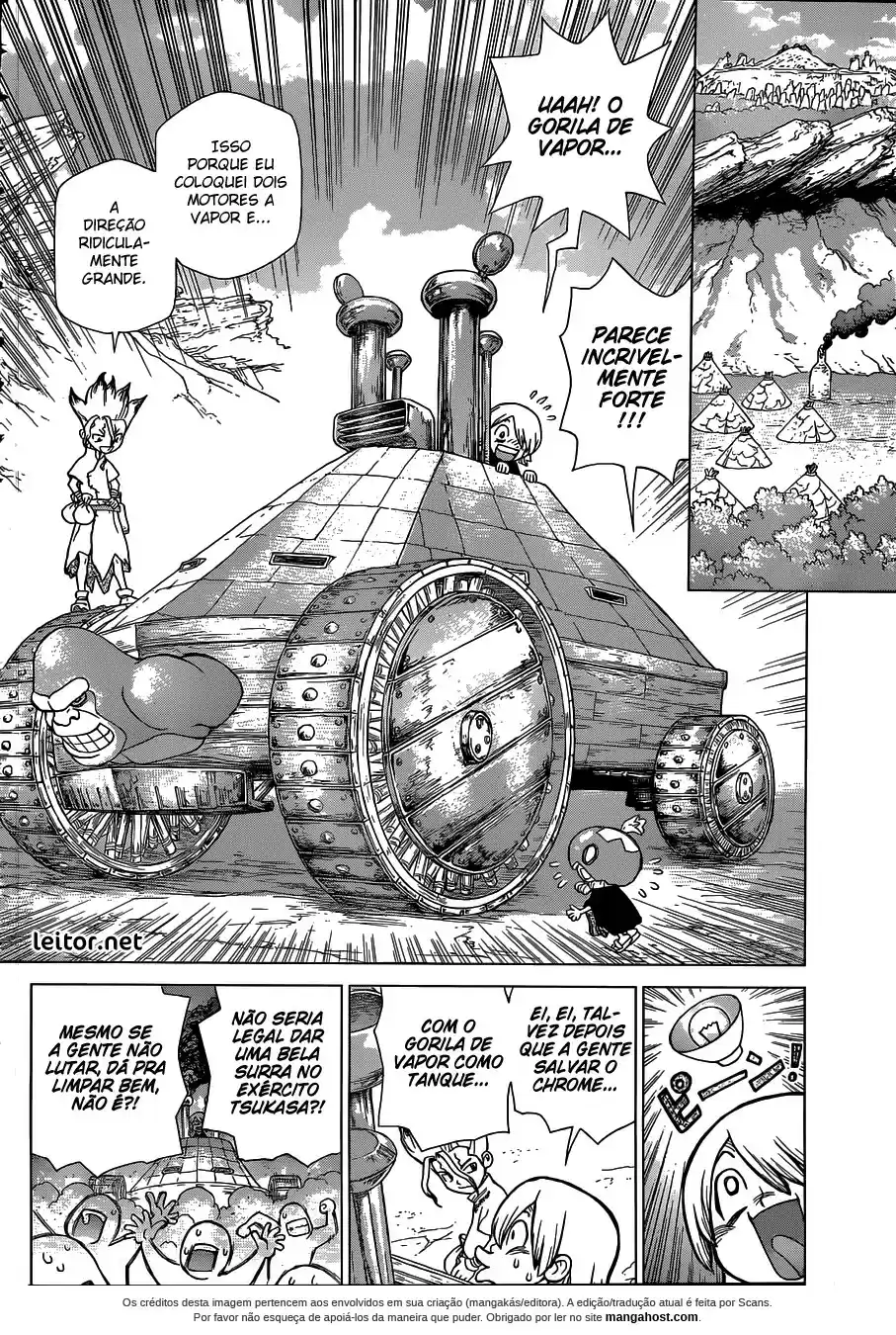 Read Dr. Stone pt_BR Manga Online
