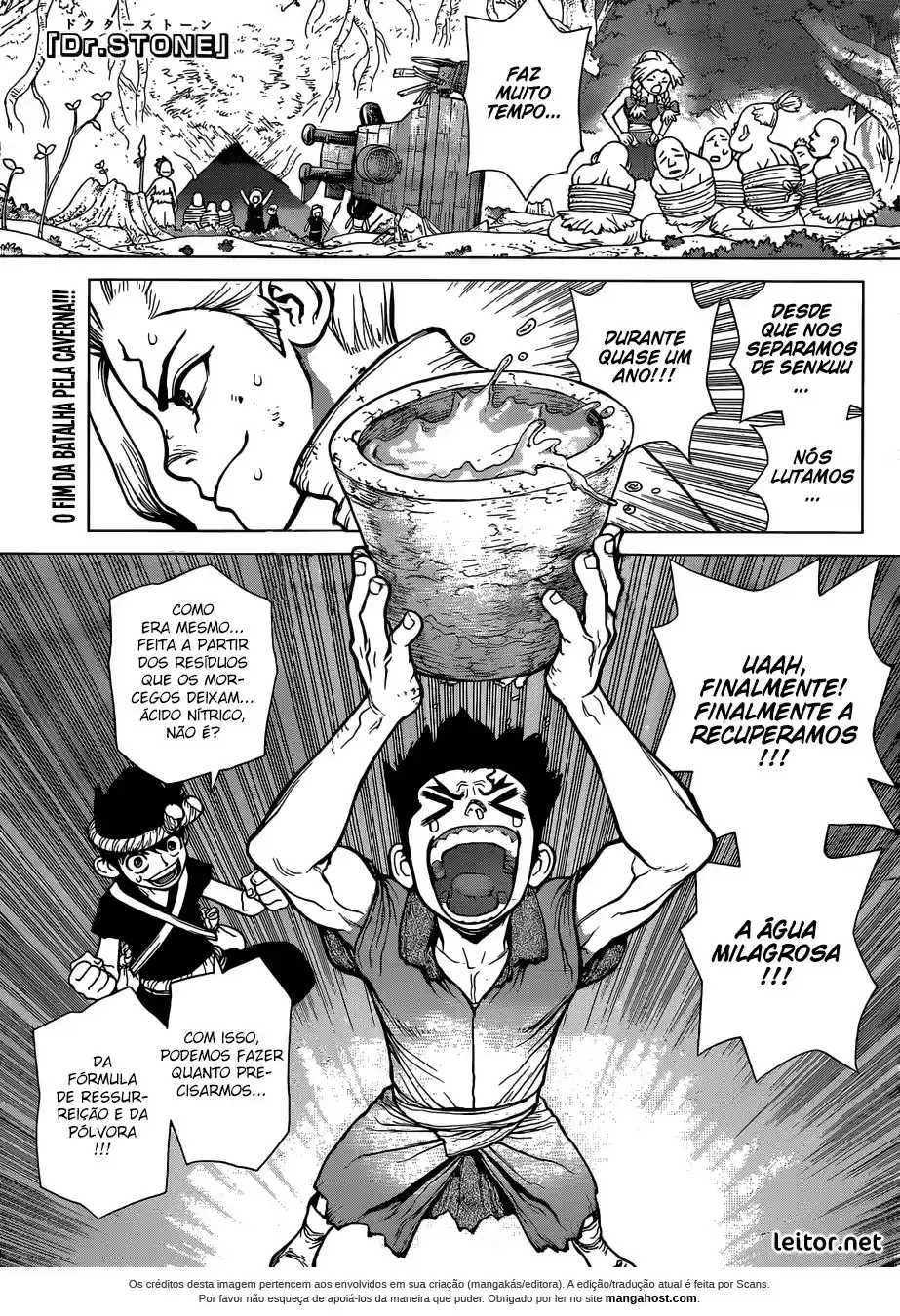Read Dr. Stone pt_BR Manga Online