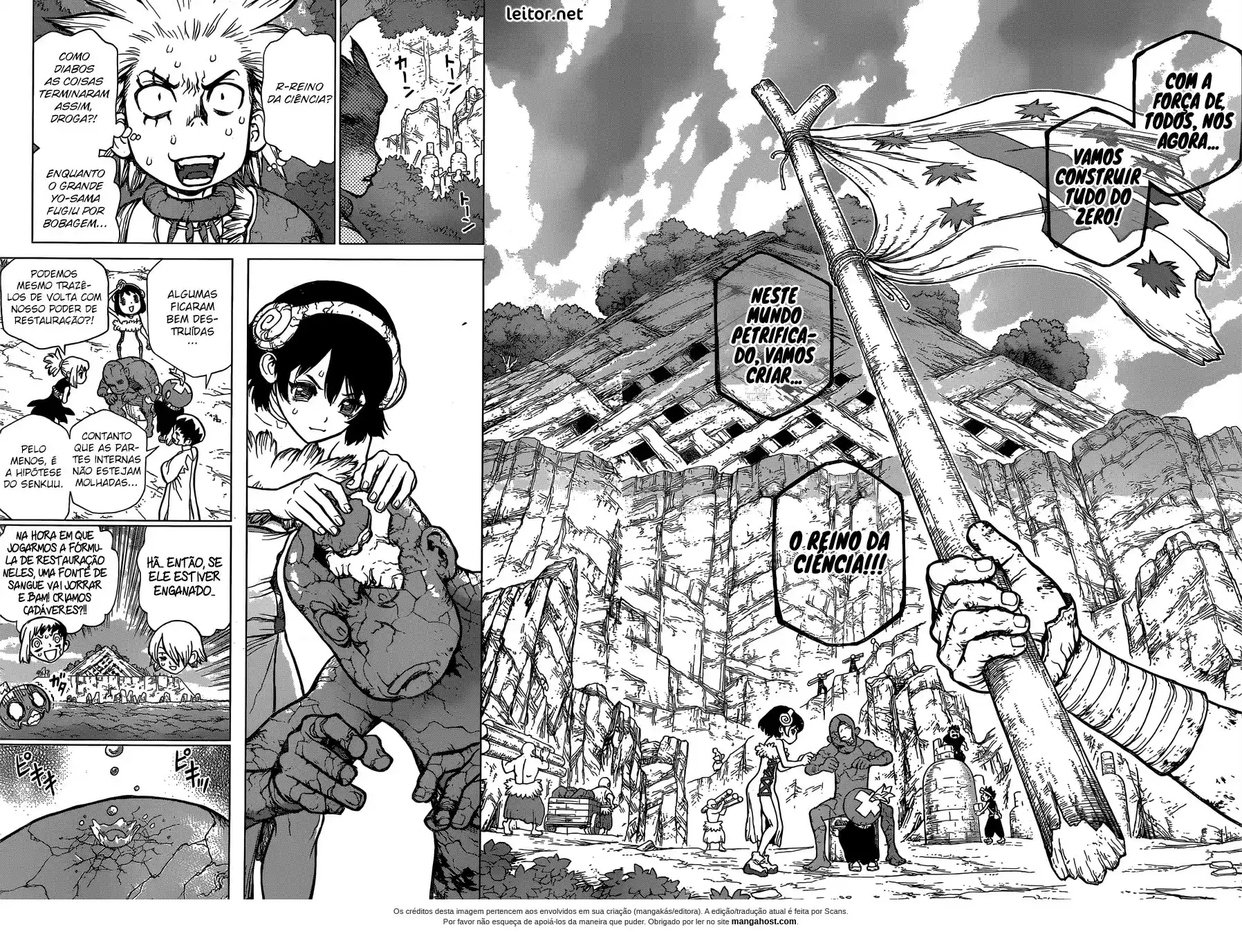 Read Dr. Stone pt_BR Manga Online