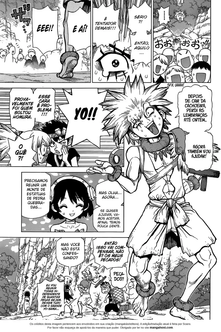 Read Dr. Stone pt_BR Manga Online