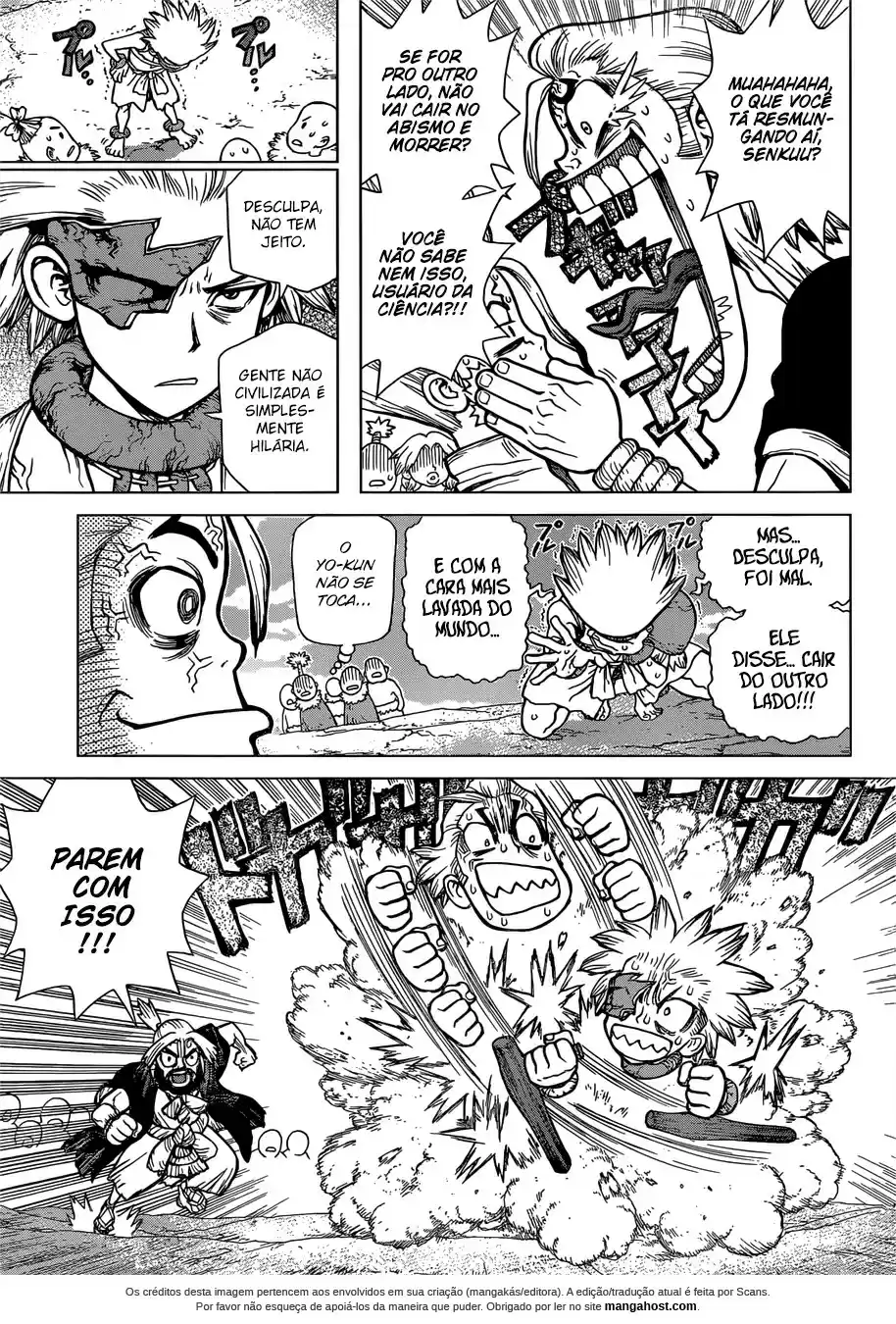 Read Dr. Stone pt_BR Manga Online