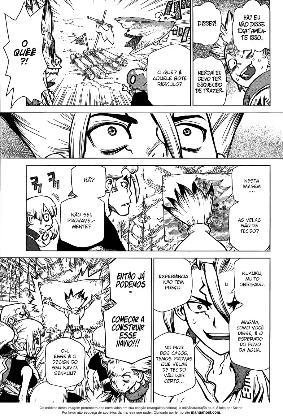 Read Dr. Stone pt_BR Manga Online